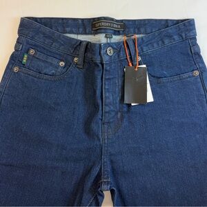 Superdry Men's Deep Blue Denim Skinny Jeans